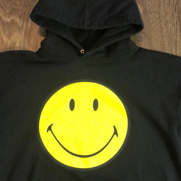 Vintage Smiley Originals Black Hoodie - Picture 4 of 12